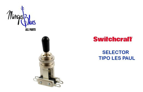 Selector Switchcraft Para Guiatarra Electrica Tipo Les Paul