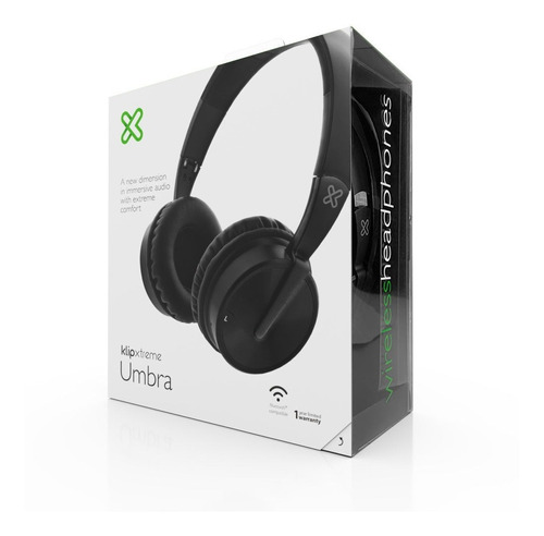 Audifonos Over Ear Inalambrico Bluetooth Klipxtreme Umbra