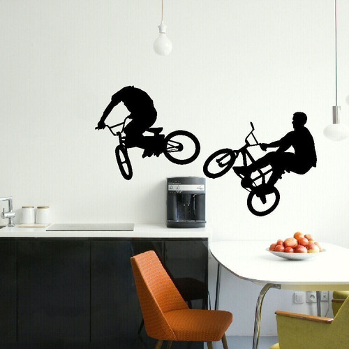 Vinilo Decorativo Chavos Bikes 