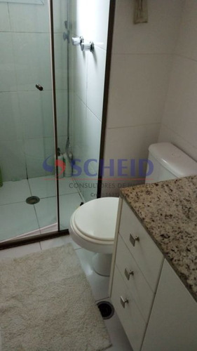 Imagem 8 de 11 de Apartamento Brooklin Com Piso E Armários - Mr71003