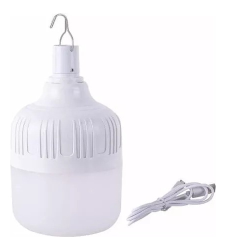 Bombillo Led Bulb Emergencia 50w Recargable Usb 85-265v