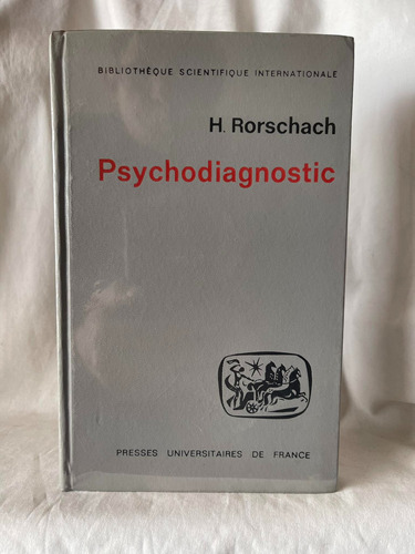 Psicoddiagnóstico H. Rorschach Pasta Dura 1967 En Francés