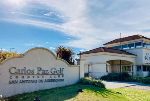 Terreno En Venta Carlos Paz Golf Country Club - Primera Etapa - Seguridad! Oportunidad !!