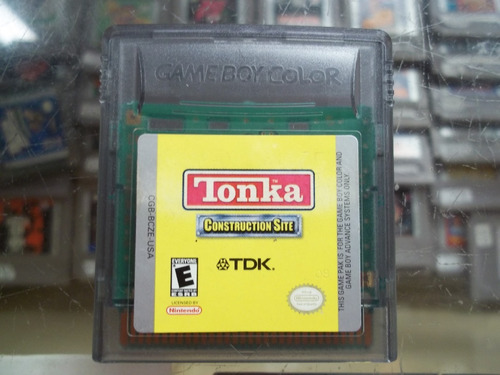 Tonka Construction Site Game Boy Color 