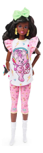 Barbie Signature Rewind Fiesta De Pijamas Muñeca Afroamerica