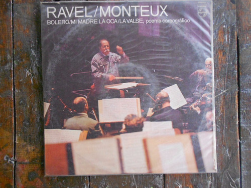 Ravel/monteux Bolero Mi Madre La Oca Lp Vinilo Ex