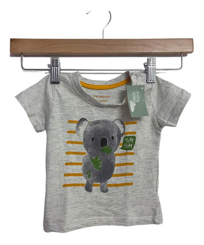 Remera Bebe 3 A 6 Meses 68 Cm Dibujo Koala Primark España