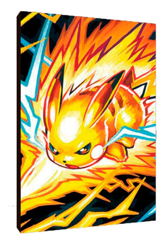 Cuadros Poster Pokemon Pikachu 60x90 (khu 2)