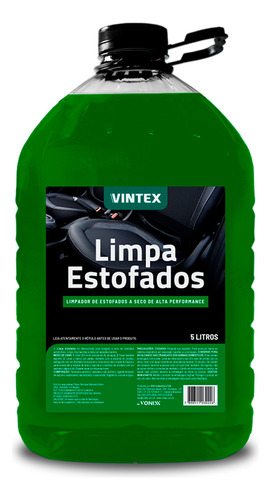 Produto Limpa Estofado Banco Carro Sofá Vonixx 5l