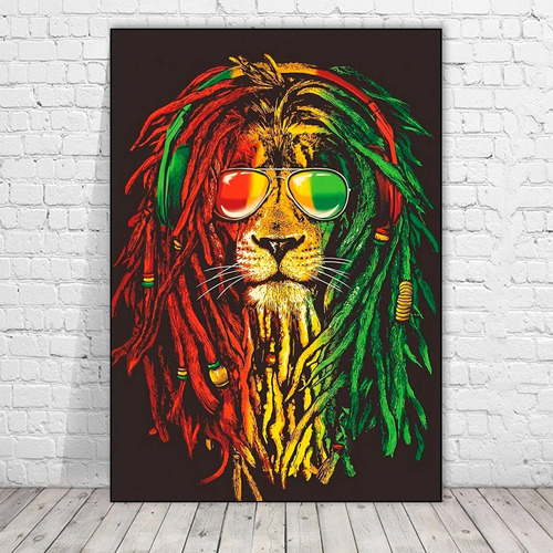 Cuadro Decorativo Reggae Bob Marley