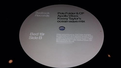 Pole Folder & Cp Apollo Vibes (remixes) Vinilo Maxi Uk 2001