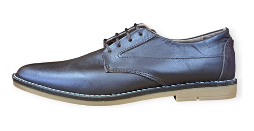 Zapato Punta Fina Acordonado Cuero | Morris (100)