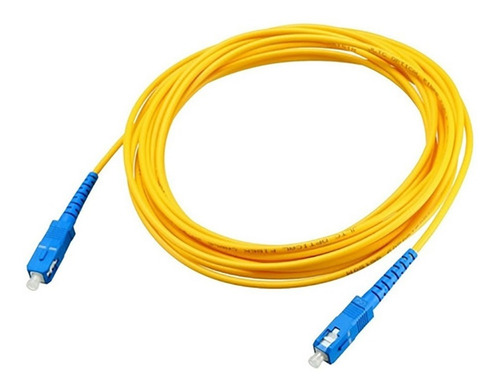 Cable Patch Cord Internet Fibra Optica Router Antel 2 Metros