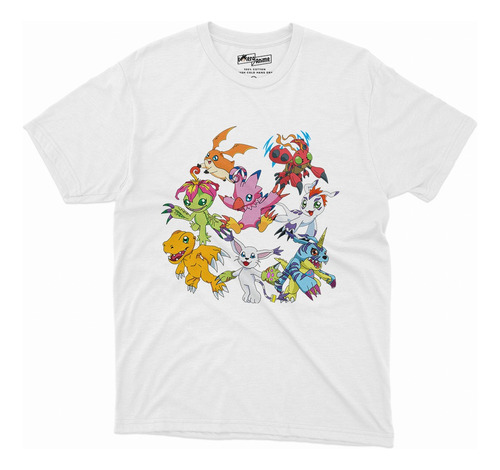 Polera Digimon - Digimon Adventure Digimons