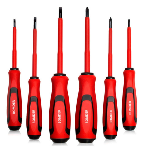 Kit Chave Fenda - Philips P/ Eletr. (6 Un.) Nr10 Bom-3110