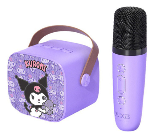 Set De Parlantes Bluetooth Inalámbricos Sanrio Kuromi Cinnam