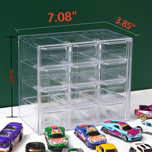 Inout Hot Wheels Display Wall Display Case Compatible Con De