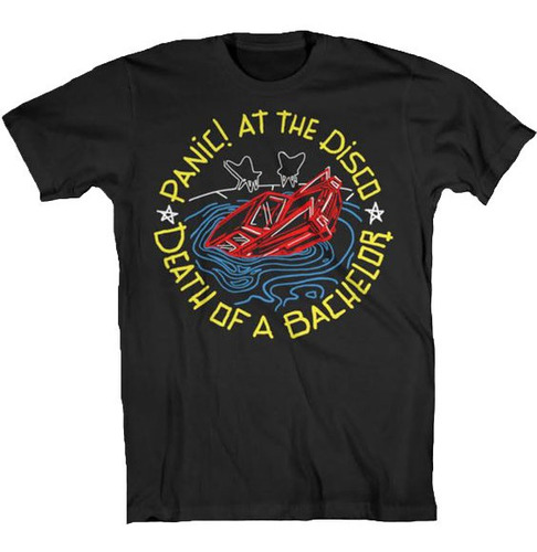 Playera Camiseta Pop Band Panic ! At The Disco Las Vegas