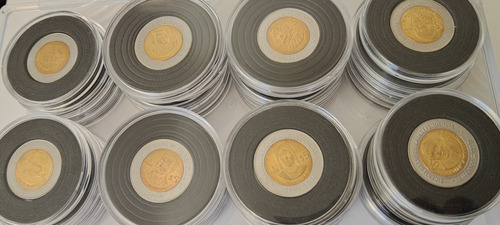 Colección Completa De 37 Monedas De 5 Pesos Conmemorativas (Usado)