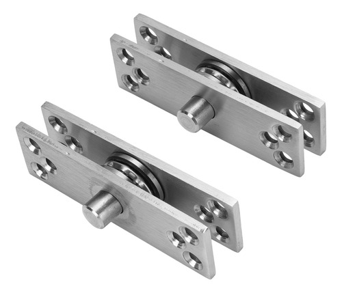 Juego De Bisagras Giratorias Para Puerta De 360°, Acero Inox