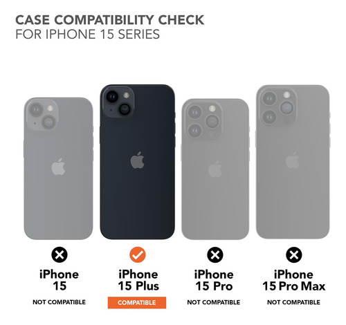 Capa Magnética Rokform Rugged Series Para iPhone 15 Plus Pre