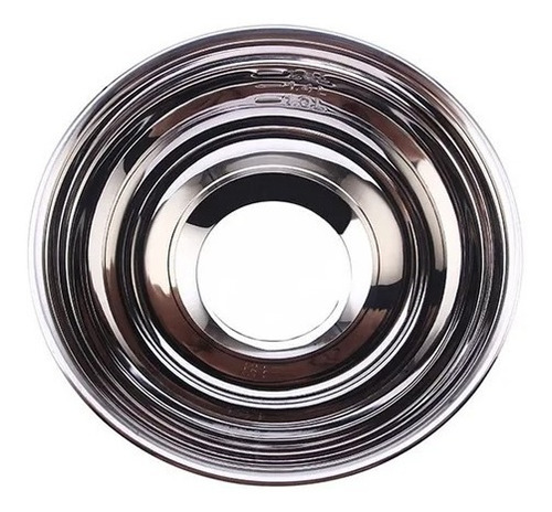 Imagen 3 de 5 de Bowl 24cm Acero Inoxidable Reforzado C/medidor 3700ml Cocina
