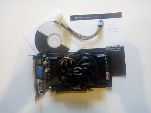 Placa De Video Evga Geforce 9800gt 1gb Gddr3 256bits (Usado)