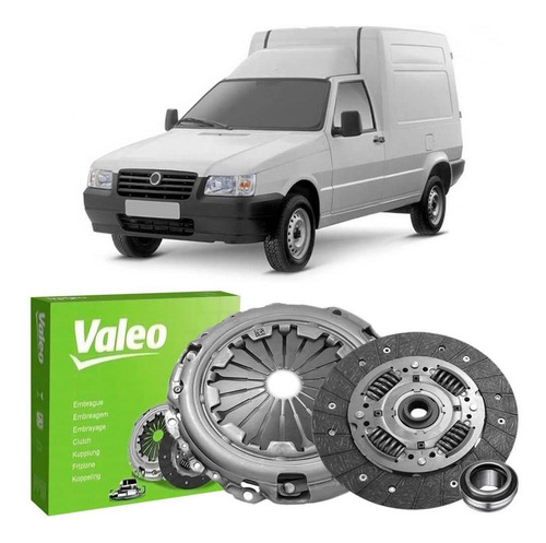 Kit Embreagem Fiat Fiorino 1.3 2006 A 2013 Valeo