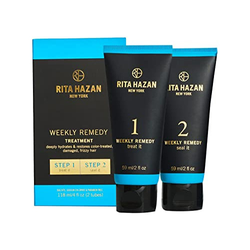 Rita Hazan Dos Pasos Semanal Kit De Crema De Remedio Mwjfn