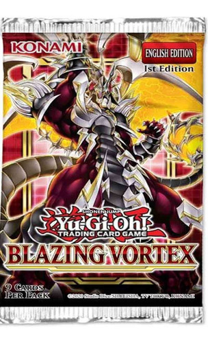 Yu Gi Oh Blazing Vortex Booster Pack