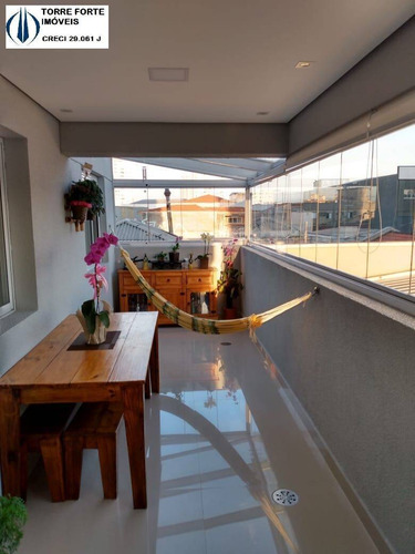 Imagem 3 de 15 de Apartamento Com 2 Dormitórios, 1 Suíte, Varanda Gourmet Na Vila Carrão. - 3030