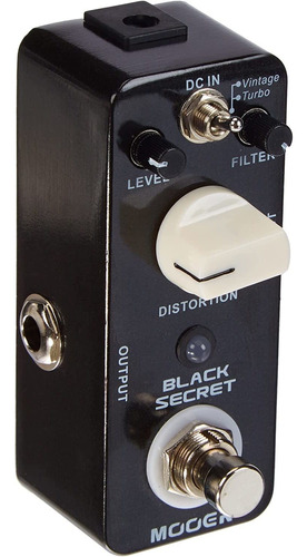 Mooer Black, Micropedal De Distorsión