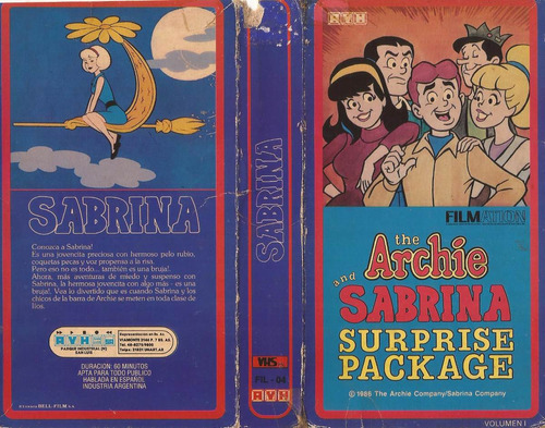 The Archie And Sabrina Vhs Filmation En Castellano