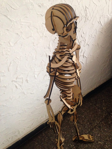 Rompecabeza 3d Didactico Esqueleto Humano 50cm