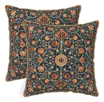 Comprar Cubiertas De Almohadas De Tiros De Terciopelo Suave Floral 2