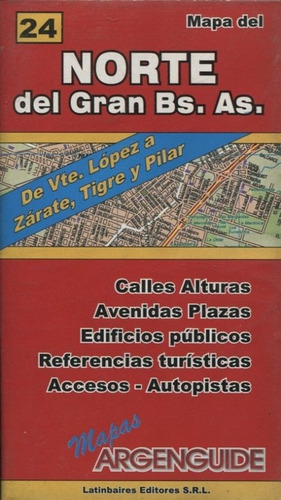 Mapa Del Norte Del Gran Buenos Aires Hasta Zarate (24) - Map