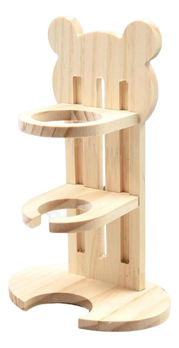 Soporte De Madera Para Hámster Para Interiores, Accesorios P