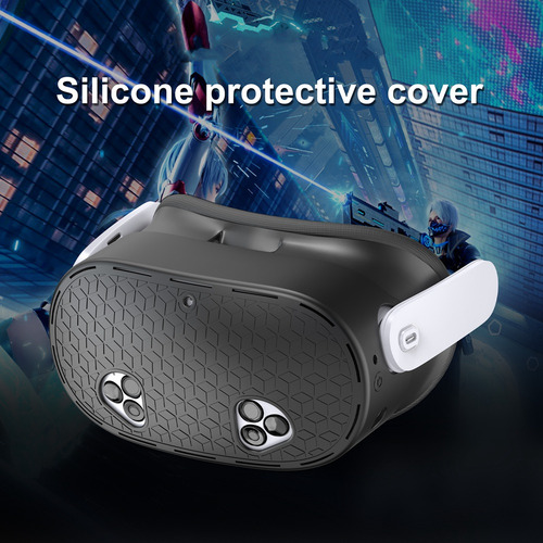 Funda Frontal De Silicona Para Auriculares Meta Quest 3s, V
