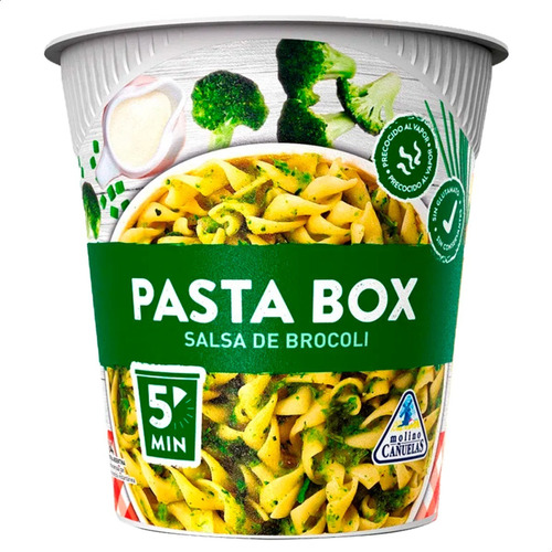 Pasta Box Salsa De Brocoli Molino Cañuelas X3 - Mejor Precio