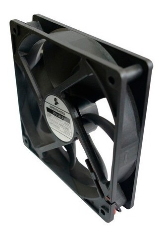 Imagem 3 de 3 de Ventoinha/cooler/fan 120x120x25mm 12v