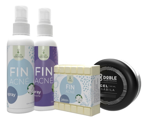 Combo Fin Acné 4pzas Lemon Cochella