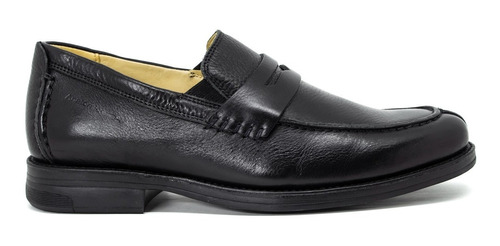 Sapato Masculino Loafer Anatomic Gel Couro Confortável