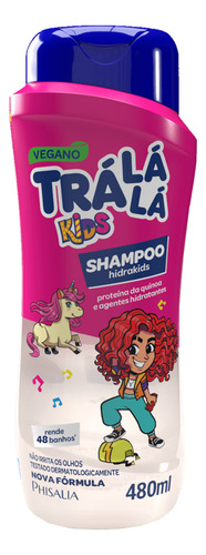 Shampoo Trá Lá Lá Hidrakids 480ml | Phisalia