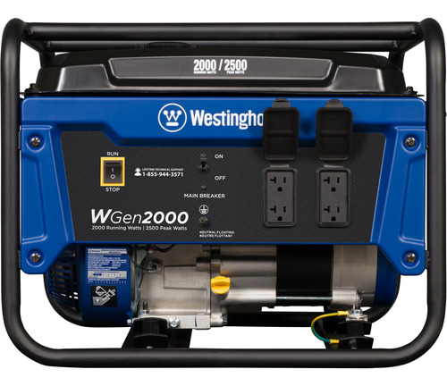 Planta Electrica Generador Westinghouse Wgen2000 2500 Watts 