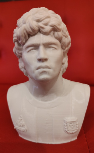 Busto Diego Maradona Mundial Mexico 86 - Impresion 3d
