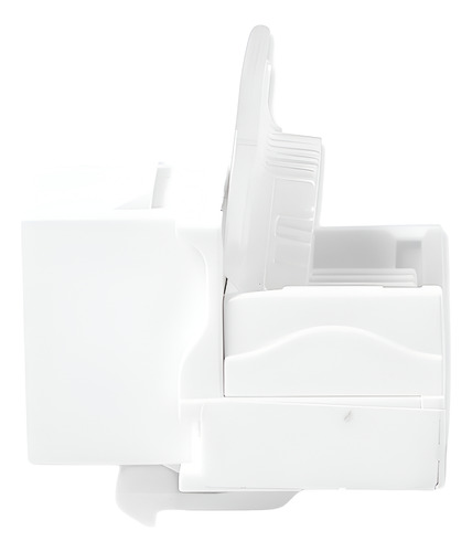 10 Conectores Alter 8 Pines Blanco Inter Jack-cat5e S/pinzas