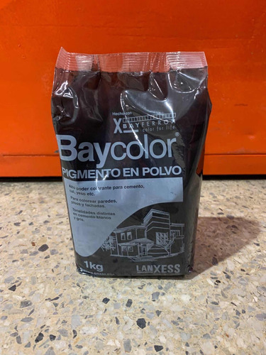 Óxido Negro , Baycolor , Pigmento Para Pisos ,  Negro