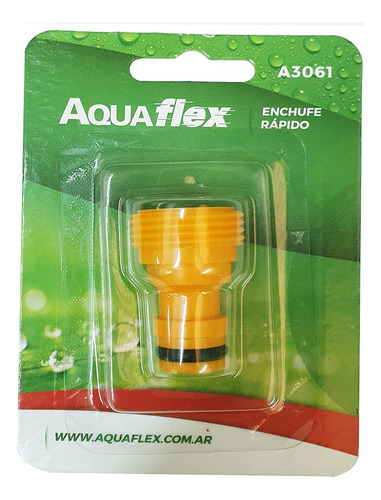 Enchufe Rosca Macho 3/4 Pulgada H3061 Aquaflex