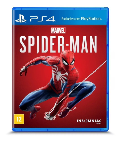Spider Man Playstation 4 Mídia Física Original
