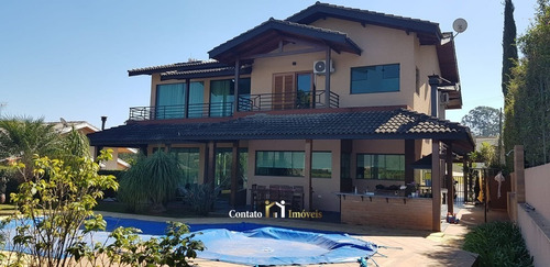 Imagem 2 de 15 de Linda Casa À Venda Condomínio Em Atibaia - Cc0466-1